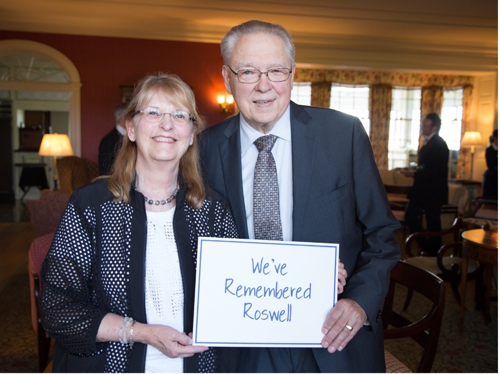 Dr. David C. Hohn and Lucinda Hohn - Chairs, The Dr. Roswell Park Society